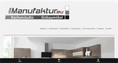 Desktop Screenshot of diemanufaktur.eu